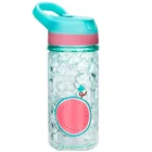 320ML bpa free plastic double wall sport water bottle ice bottle with ice gel freezer kids water bottle