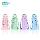 Kids 400 ml water bottle food grade steel tumbler vacuum mug flasks