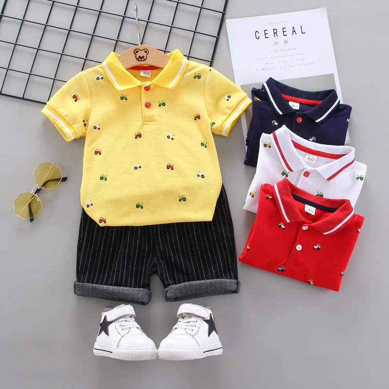Wholesale children clothing summer baby boy clothes sets shirts with shorts kids set, 4 colors
Wholesale children clothing summer baby boy clothes sets shirts with shorts kids set, 4 colors