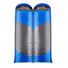 duck down adult Thermal Autumn Winter Envelope Hooded Travel Camping Water Resistant Thick Sleeping Bag