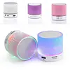 Latest Wholesale computer accessories A9 Cracking led light speaker with radio cheap mini blue tooth speaker led light