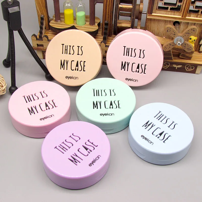 High Quality Contact Lens Case English Letter Pattern Circle Contact Lenses Case Contact Mate Box Many Colors, Customized
High Quality Contact Lens Case English Letter Pattern Circle Contact Lenses Case Contact Mate Box Many Colors, Customized
