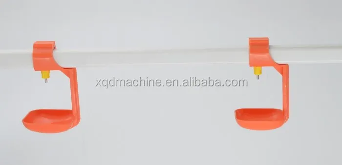 Floor Automatic Broiler Feeding System Pan Feeder Nipple System In Poultry