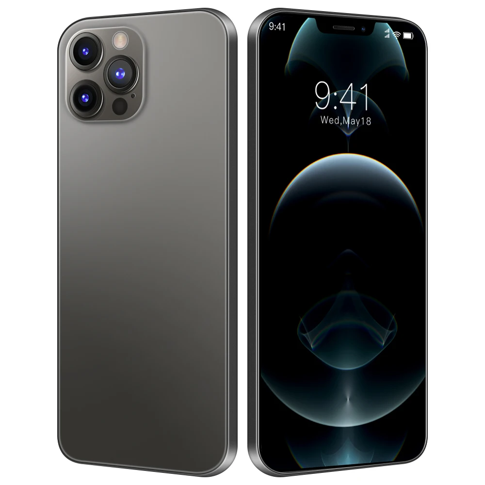 Global version hand phone i12Pro Max Tasks card rear flash IML rear cover battery 5000mah android phone, Matt black/matt white/matte blue
Global version hand phone i12Pro Max Tasks card rear flash IML rear cover battery 5000mah android phone, Matt black/matt white/matte blue