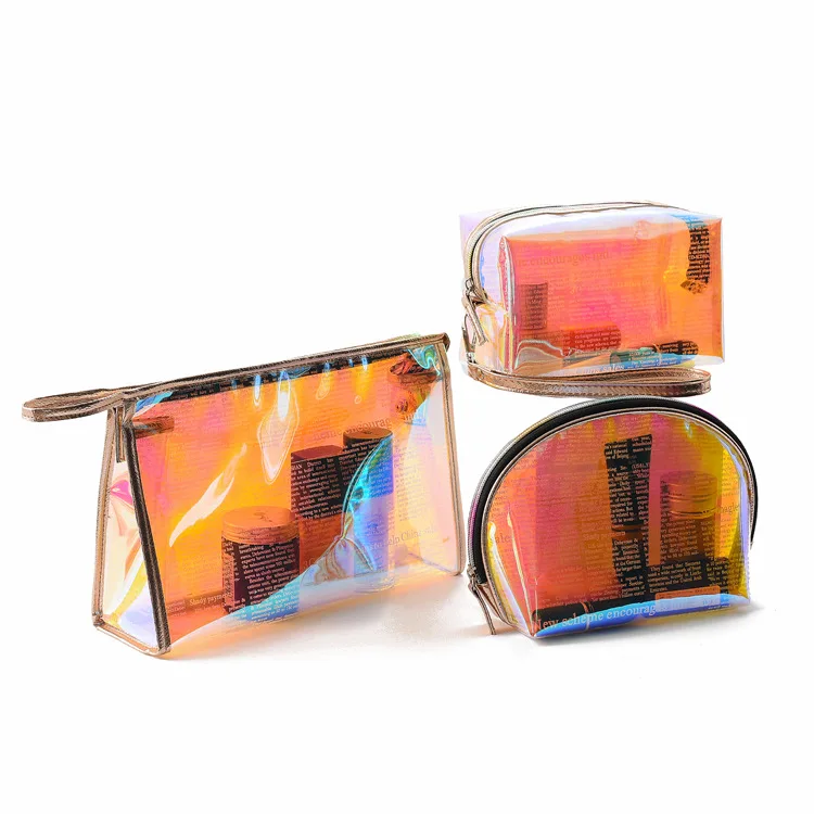 TPU Cosmetic Bags Waterproof Laser Holographic Travel Wash Bag Women Zipper Cosmetic Bag, Customized color
TPU Cosmetic Bags Waterproof Laser Holographic Travel Wash Bag Women Zipper Cosmetic Bag, Customized color