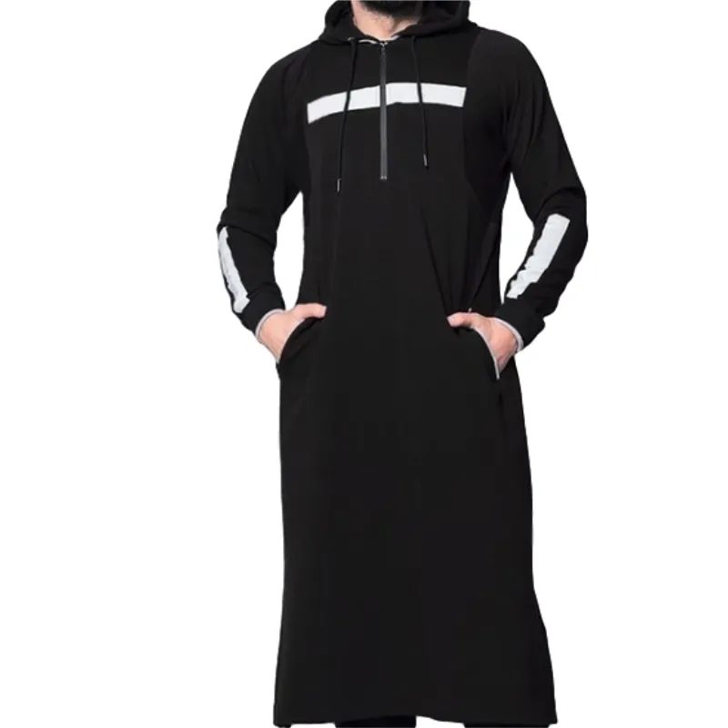 Qatar style stand collar long sleeve men thobe jubah in white color, Mix colors
Qatar style stand collar long sleeve men thobe jubah in white color, Mix colors