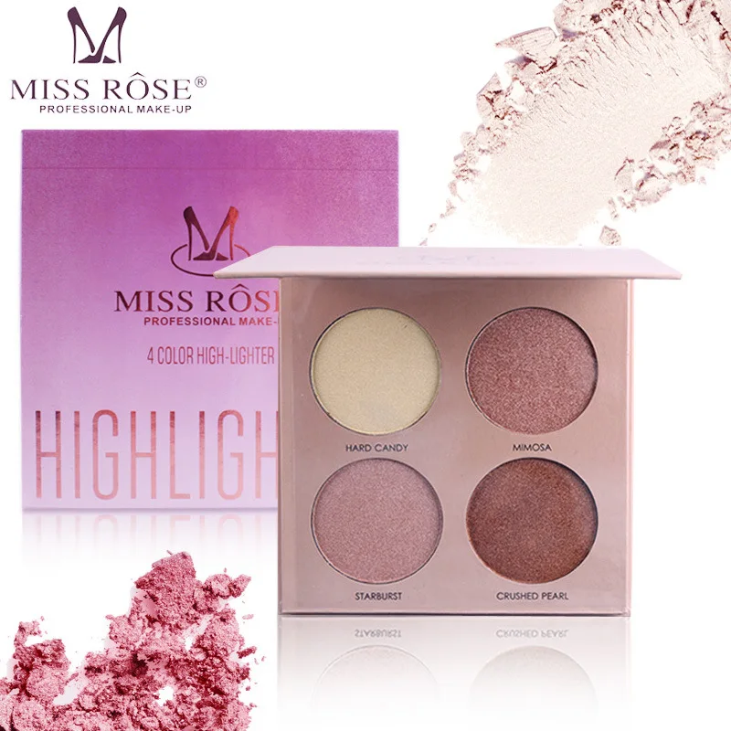 brand miss rose 4 color Bronzer Highlighter glow shadow facial care makeup Luminous palette Brighten Concealer waterproof
brand miss rose 4 color Bronzer Highlighter glow shadow facial care makeup Luminous palette Brighten Concealer waterproof