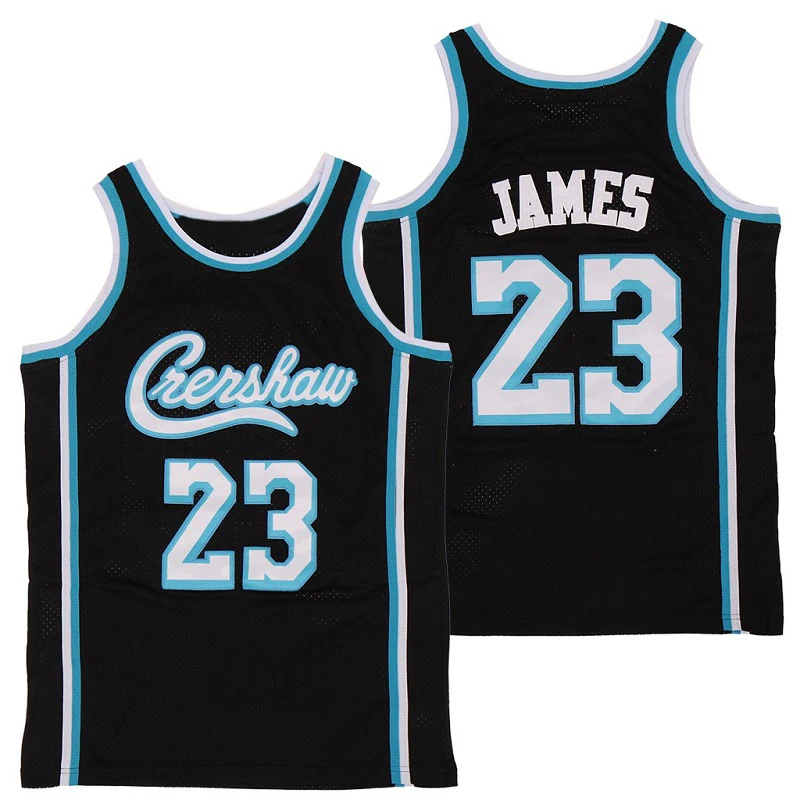 Drop Shipping Sewn On Name Number Crenshaw 23 Blue Black Basketball Jerseys For Men, Custom accepted
Drop Shipping Sewn On Name Number Crenshaw 23 Blue Black Basketball Jerseys For Men, Custom accepted