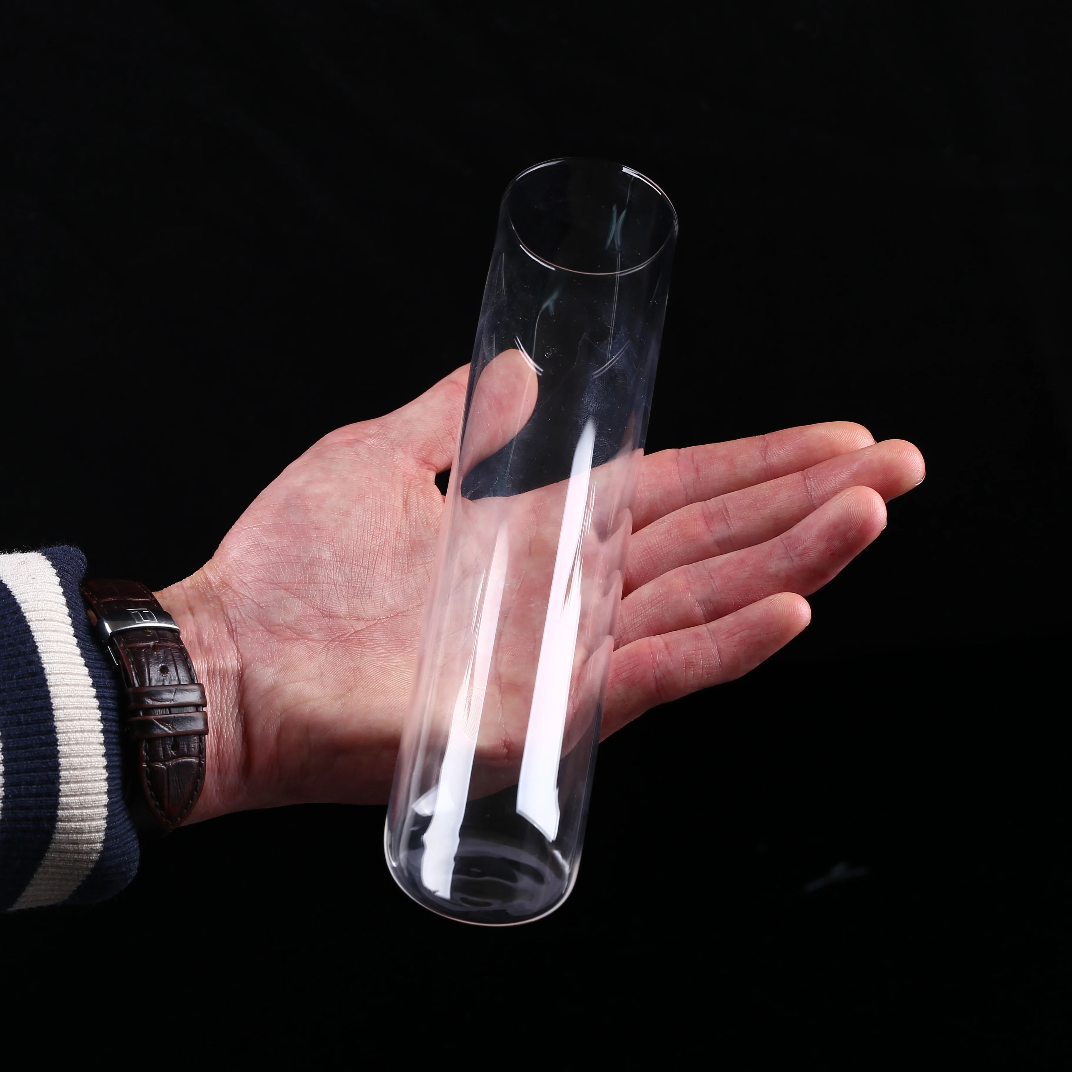 Heat Resistance Transparent Quartz Glass Tube Ozone Generator High