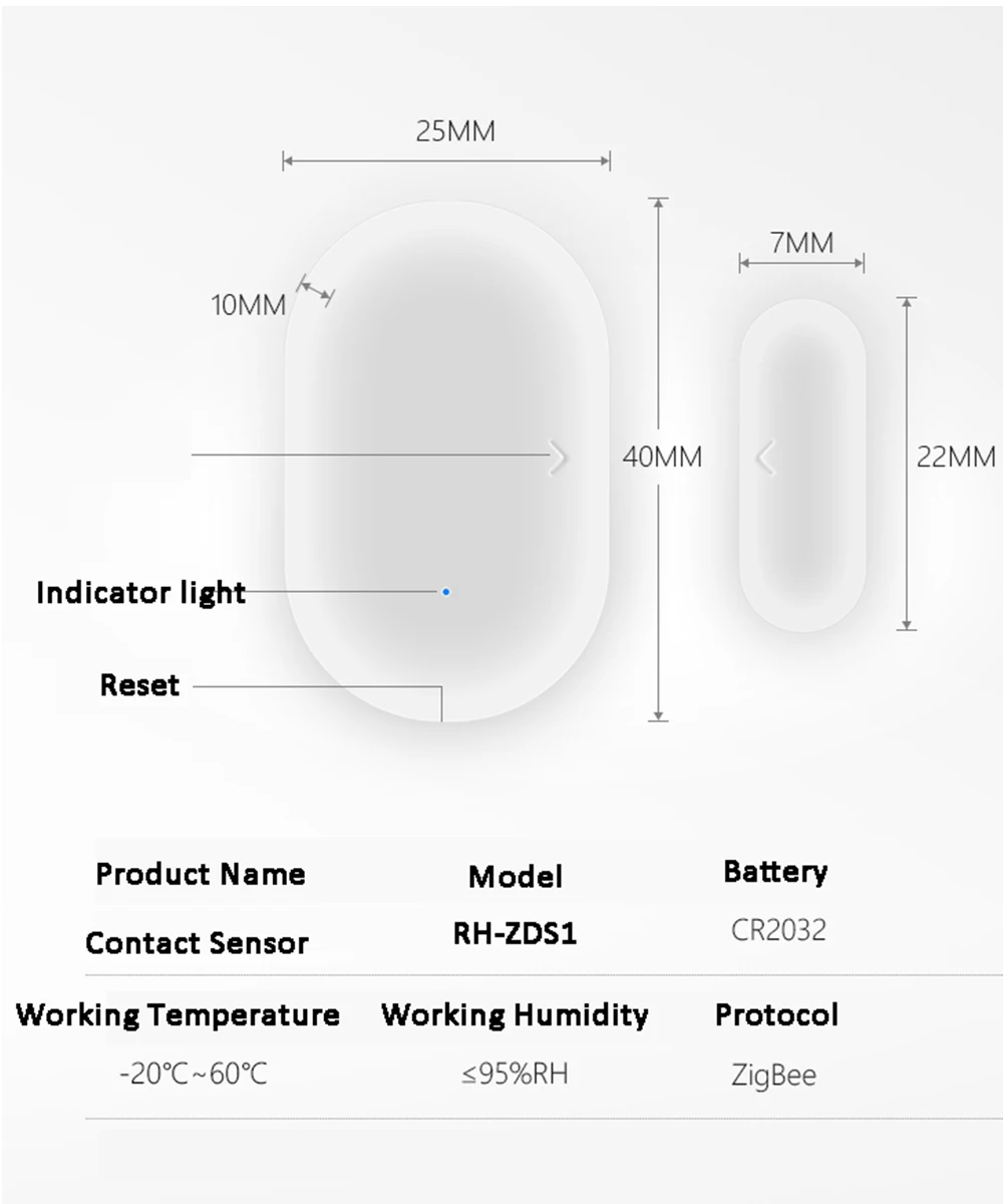 Hot sale new wifi Tuya ZigBee alarm sensor for smart home wireless security system with gateway hub - ANKUX.COM
