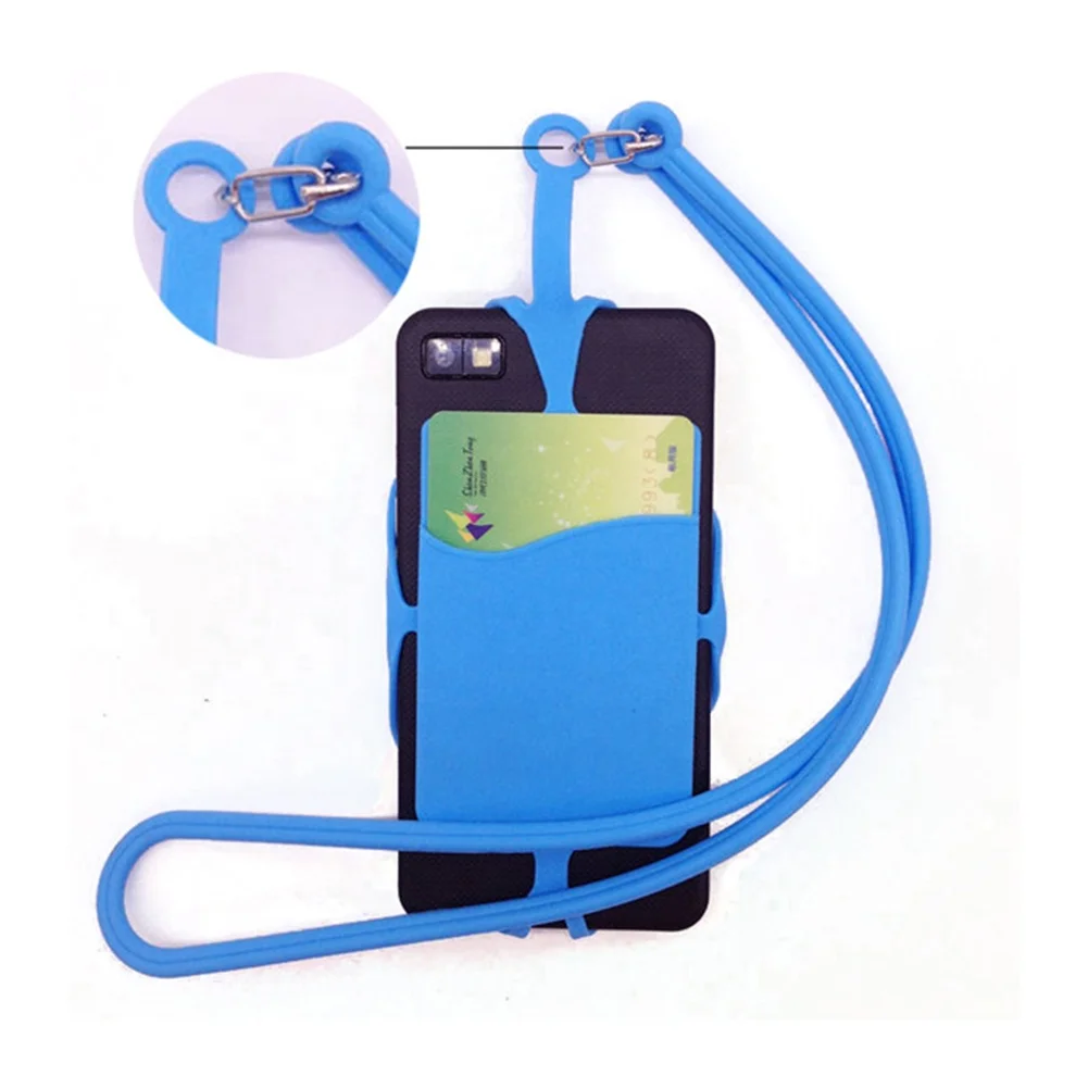 New Silicone Mobile Phone Case Wallet Smart Phone Business Credit ID Card Holder Card Holder Lanyard, Customized color
New Silicone Mobile Phone Case Wallet Smart Phone Business Credit ID Card Holder Card Holder Lanyard, Customized color