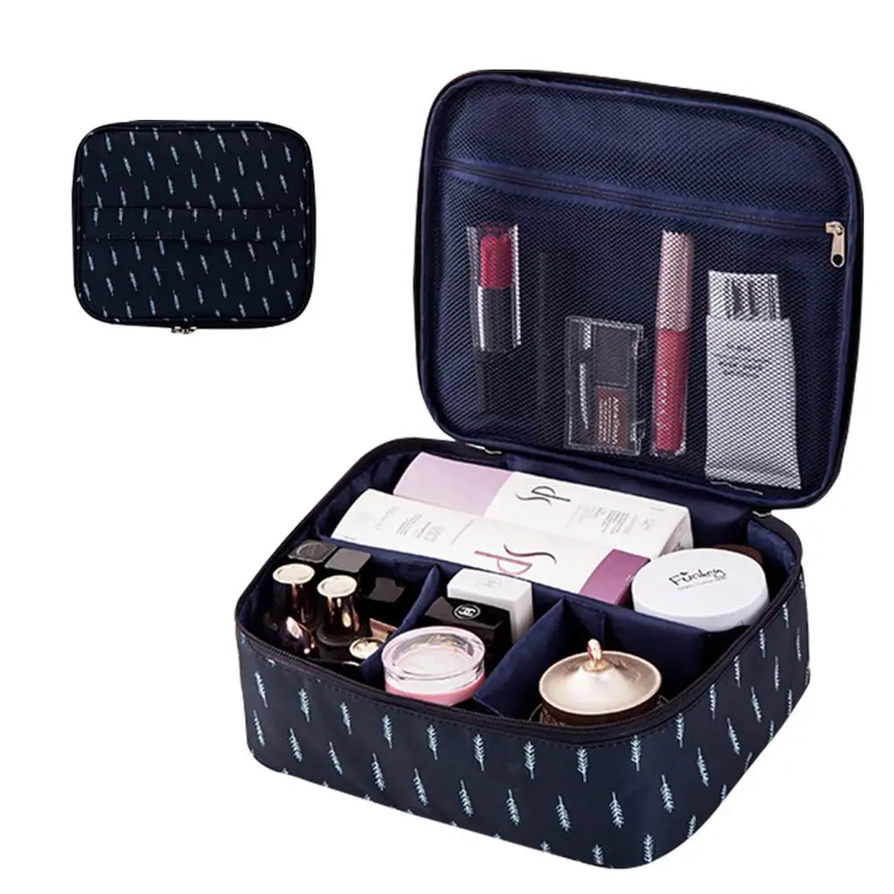 Custom Navy Feather Toiletry Wash Bag Canvas Women Makeup Cases Zipper Portable Travel Cosmetic Bags, Navy blue
Custom Navy Feather Toiletry Wash Bag Canvas Women Makeup Cases Zipper Portable Travel Cosmetic Bags, Navy blue