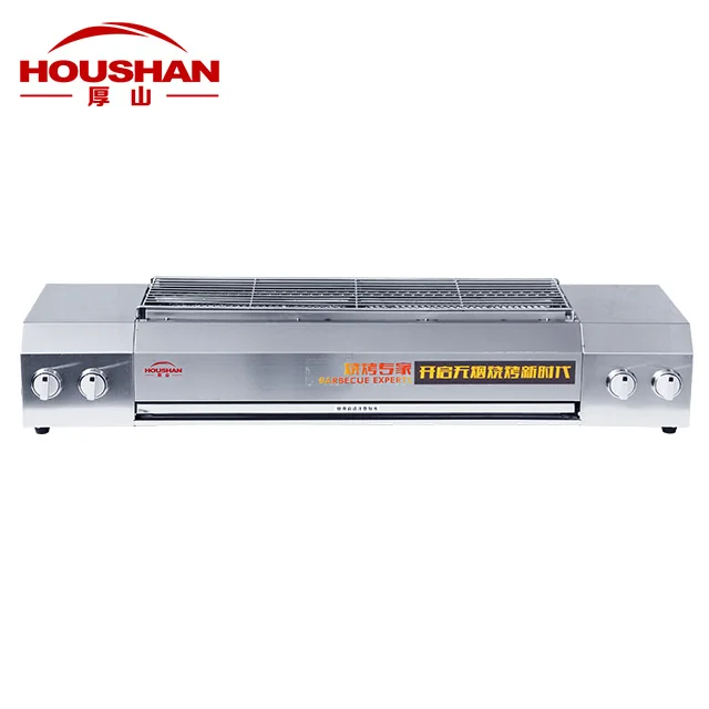 KE-120cm Indoor Smokeless Kitchen Tabletop Side Ceramic Heating burnes Gas BBQ Grill
KE-120cm Indoor Smokeless Kitchen Tabletop Side Ceramic Heating burnes Gas BBQ Grill
