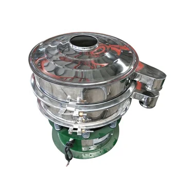 Mechanical plastic rotary vibroscreen sieving machine equipment