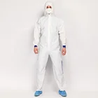 Safety Clothing Chemical Disposable Protective Coverall For Laboratory