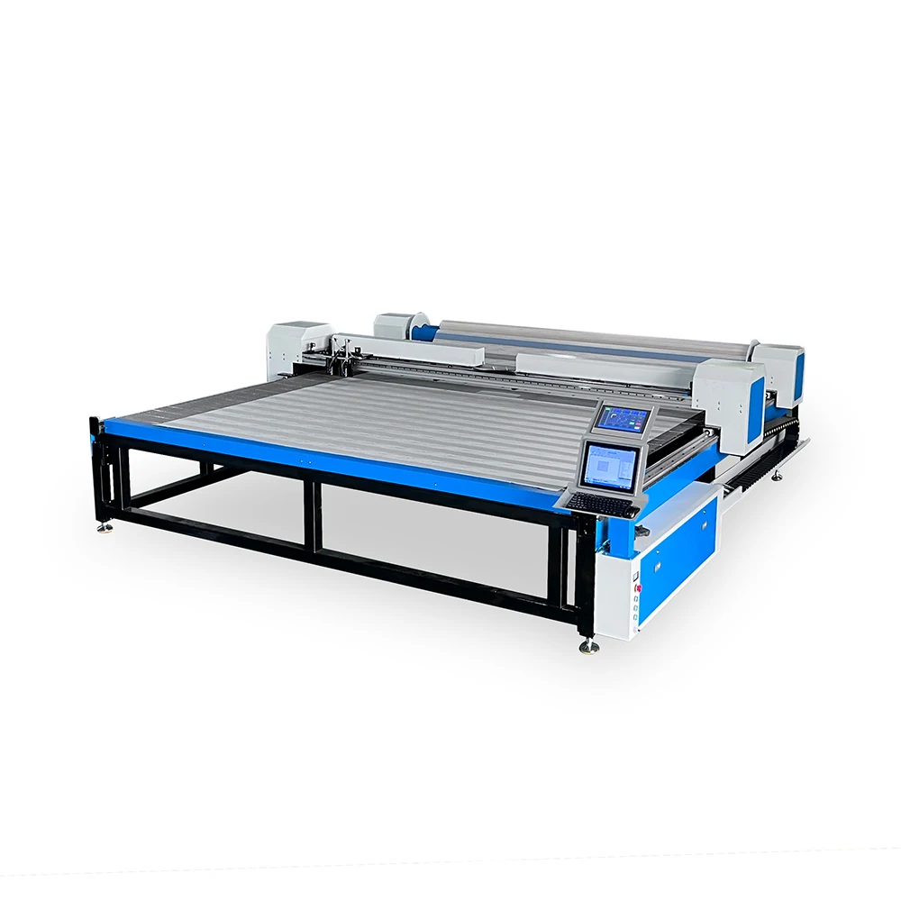 High quality Cutting Table for Zebra blinds Shangri-La Blinds Roller blinds Fabric Laser Cutting Machines