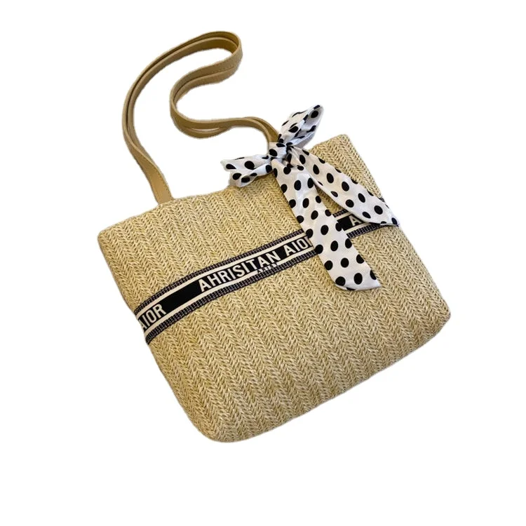 Wholesale 2022 British Fashion Brand Handbag Sac Grand En Cuir Femme Women Beach Straw Woven Tote Bag, 3 colors to choose
Wholesale 2022 British Fashion Brand Handbag Sac Grand En Cuir Femme Women Beach Straw Woven Tote Bag, 3 colors to choose