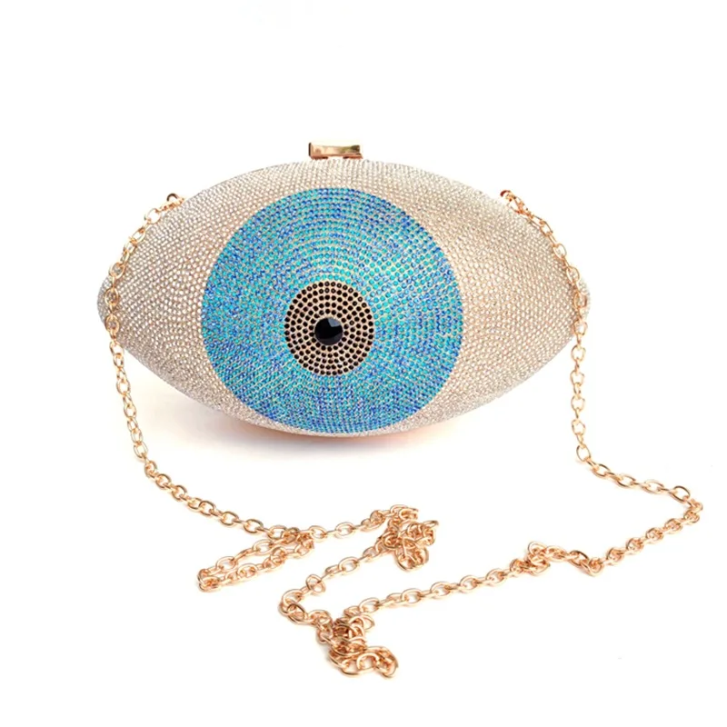 Rugby Ball Shape Rhinestone Evening Bags Gold Chain Small Sac De Soiree 2022 Women Luxury Crystal Evil Eye Party Bag, 2 colors to choose,evil eye crystal bag
Rugby Ball Shape Rhinestone Evening Bags Gold Chain Small Sac De Soiree 2022 Women Luxury Crystal Evil Eye Party Bag, 2 colors to choose,evil eye crystal bag