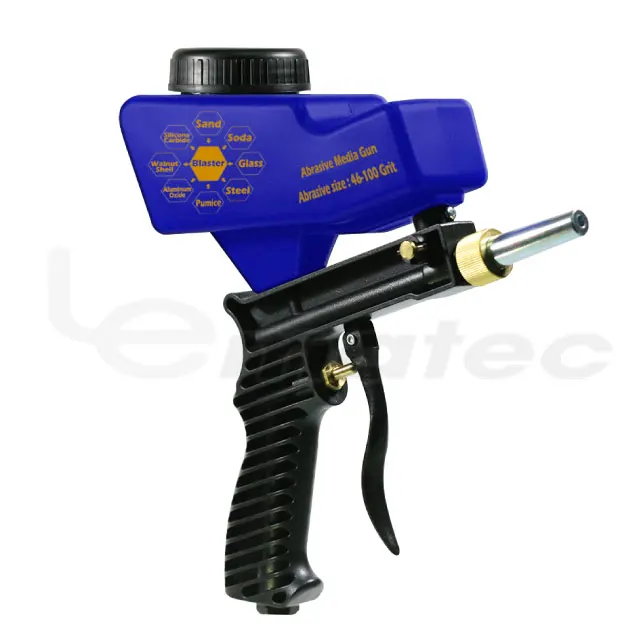 Portable Nozzle Pneumatic Speed Gravity Feed Sandblasting Gun Air Sandblast Sand media gun