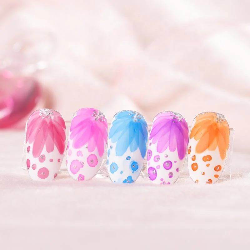 CAILI nail design starter first choice lazy painting nails art decoration nail polish private label blooming gel, 6 colors
CAILI nail design starter first choice lazy painting nails art decoration nail polish private label blooming gel, 6 colors