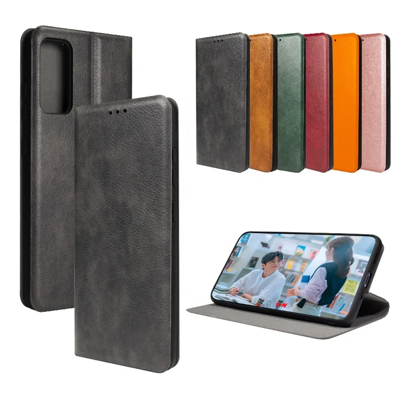 Mobile Leather Stand Cover Magnetic Soft Pu TPU Case Flip Phone Cover For samsung galaxy S20/S20+/S20 FE, Black
Mobile Leather Stand Cover Magnetic Soft Pu TPU Case Flip Phone Cover For samsung galaxy S20/S20+/S20 FE, Black