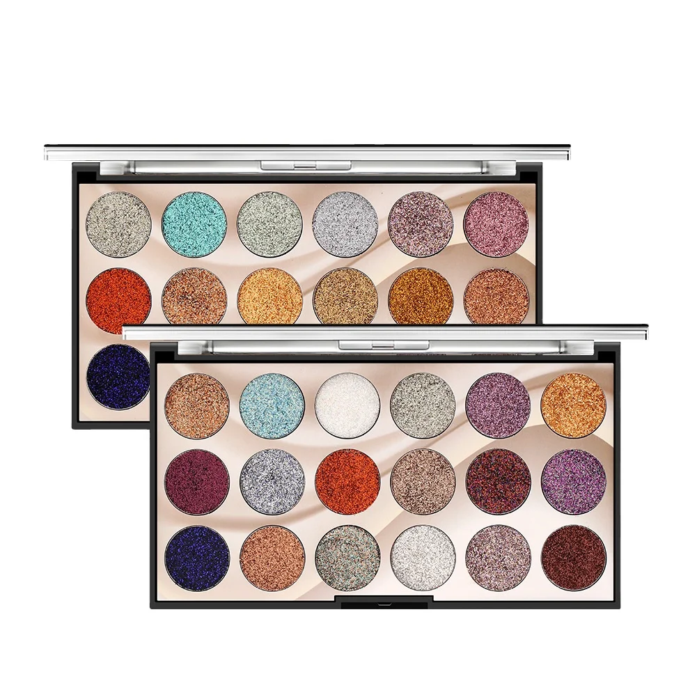 2021 18 color morphe Custom glitter makeup palette eyeshadow palette wholesale duochrome neon eyeshadow base private label
2021 18 color morphe Custom glitter makeup palette eyeshadow palette wholesale duochrome neon eyeshadow base private label