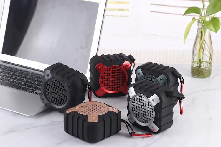 New Arrival Outdoor Sport Bluetooth Speaker With Portable Ring FM SD Card AUX USB Music Play - ANKUX.COM
