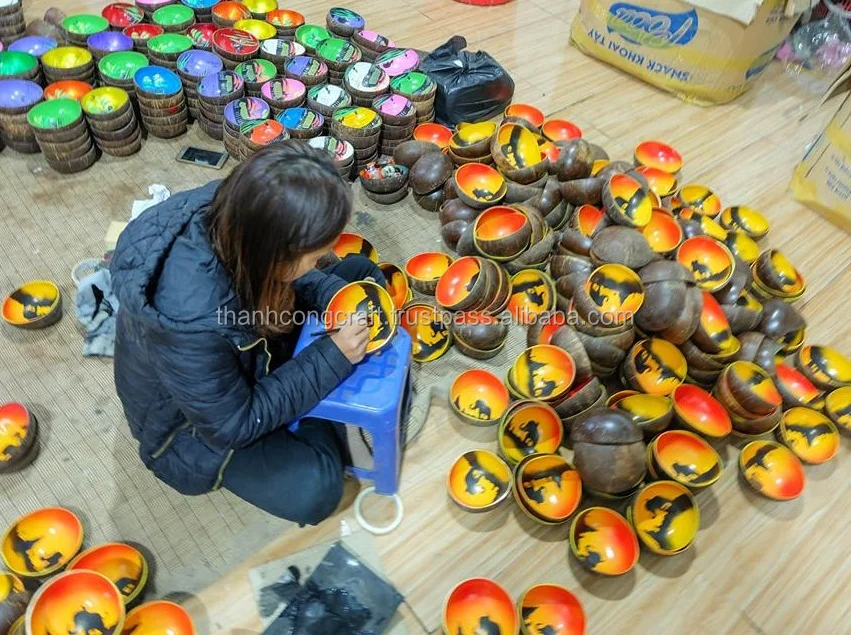 Coconut bowls vietnam (2)