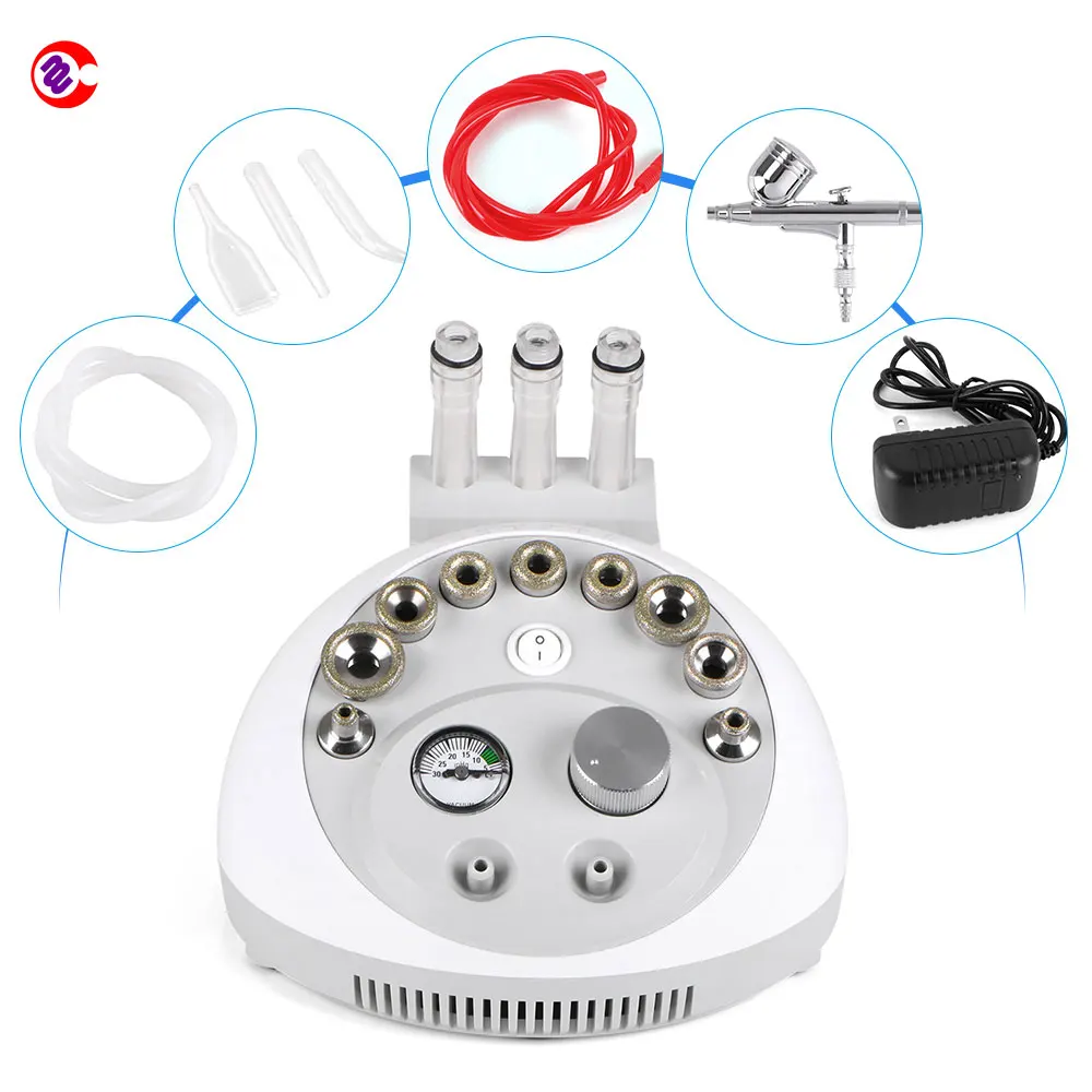 Advanced Portable Mini Diamond Microdermabrasion Skin Peeling Cleaner Anti Age Salon Unit
Advanced Portable Mini Diamond Microdermabrasion Skin Peeling Cleaner Anti Age Salon Unit