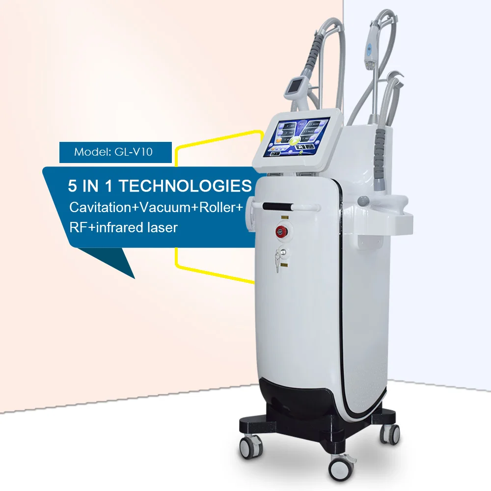 Professional Lipo Slim RF Lifting Cavitation Vacuum Roller Slimming Machine for Fat Reduction
Professional Lipo Slim RF Lifting Cavitation Vacuum Roller Slimming Machine for Fat Reduction