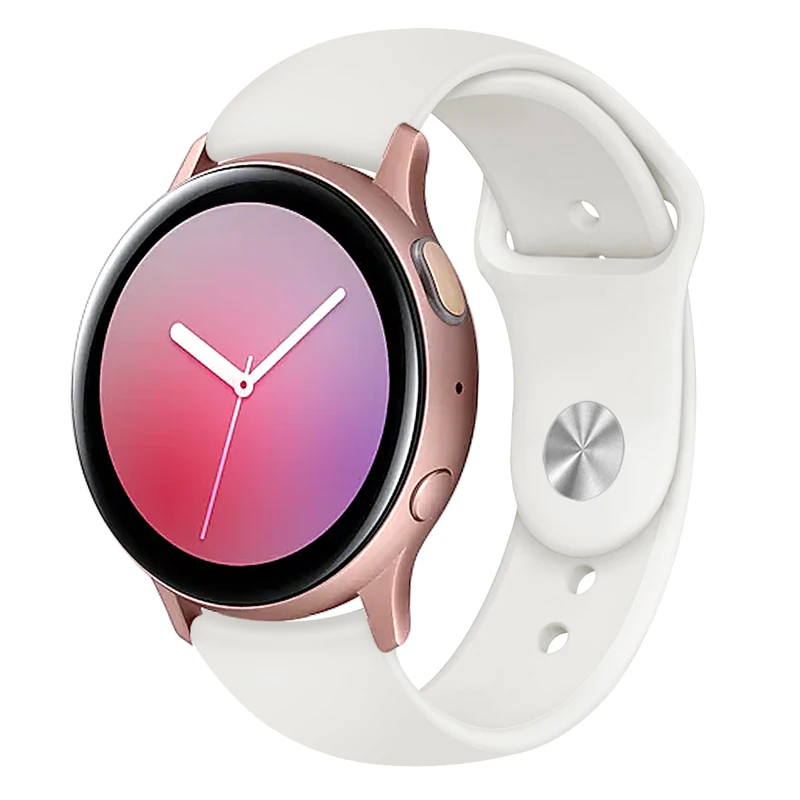 Galaxy watch active 20/22 mm watch bands rubber silicone sport watch strap, Black, wine red, pink, white, light gray, beige, dark blue, cyan,
Galaxy watch active 20/22 mm watch bands rubber silicone sport watch strap, Black, wine red, pink, white, light gray, beige, dark blue, cyan,