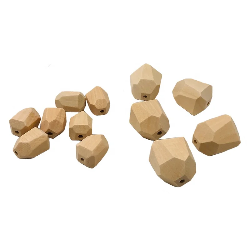 Natural Geometric Unpainted wood beads Teether Baby Teething Wooden Beads For Jewelry Making
Natural Geometric Unpainted wood beads Teether Baby Teething Wooden Beads For Jewelry Making
