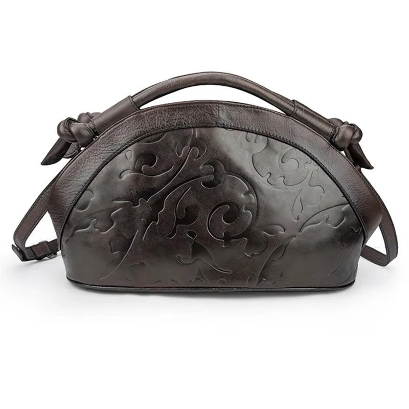 Fashion Luxury Retro Embossed Genuine Leather Women Handbag Large Capacity Cowhide Lady Hand Bags Floral Shoulder Bags Crossbody, Coffee
Fashion Luxury Retro Embossed Genuine Leather Women Handbag Large Capacity Cowhide Lady Hand Bags Floral Shoulder Bags Crossbody, Coffee