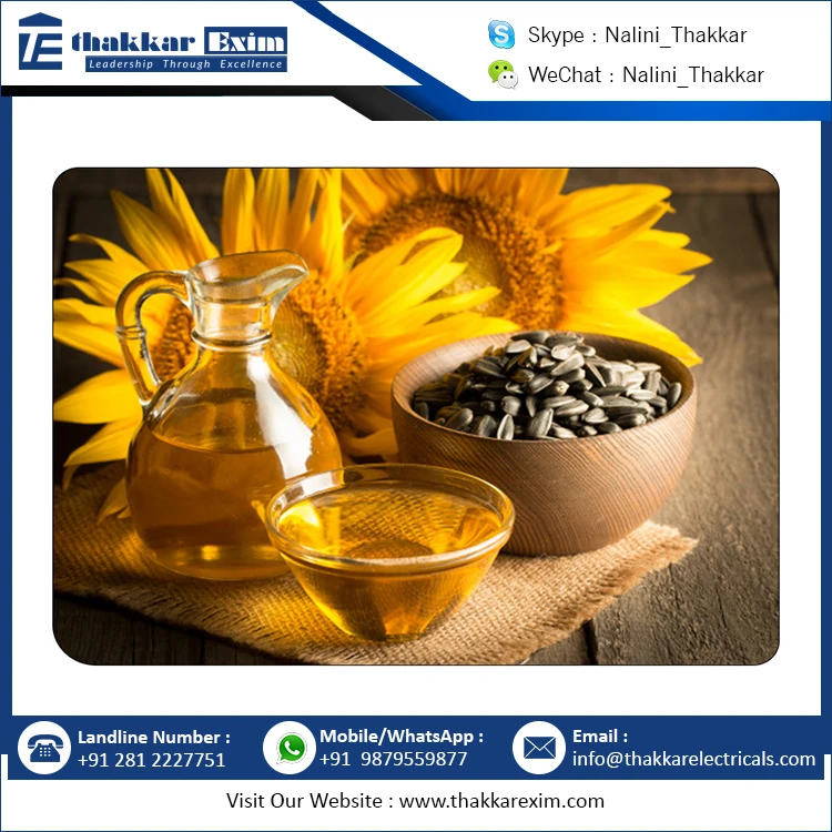 fresh quality sunflower cooking oil
