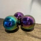 Metal Ball High Quality Color Brushed/Mirror Finish Metal Ball Ornament Stainless Steel Sphere