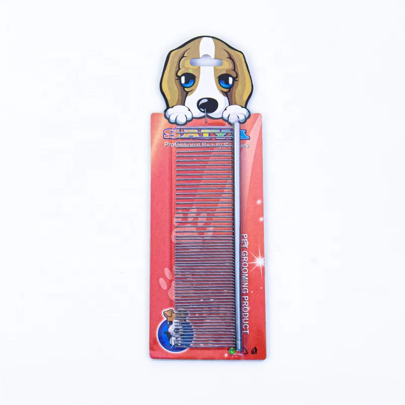 Pet Grooming Tools Stainless Steel Long Hair Dog Brush Cat Hair Knot Comb, As picture
Pet Grooming Tools Stainless Steel Long Hair Dog Brush Cat Hair Knot Comb, As picture