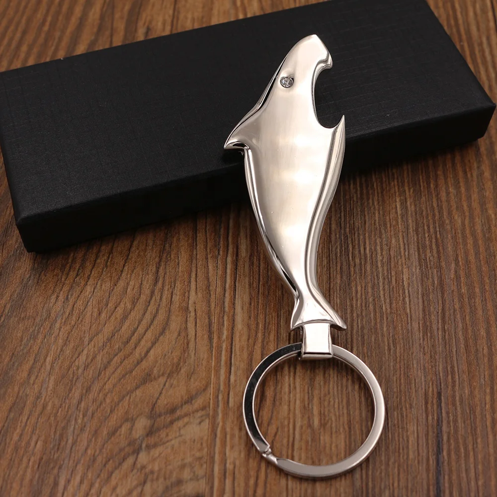Dolphin fish shape metal keychain custom brand Logo Keychains
Dolphin fish shape metal keychain custom brand Logo Keychains