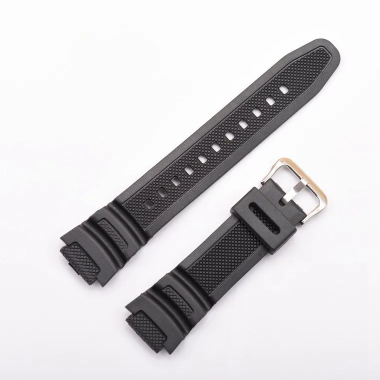 Silicone Rubber Watch Band Strap Fit For Casio Replacement Black Waterproof Watchbands Accessories, As picture
Silicone Rubber Watch Band Strap Fit For Casio Replacement Black Waterproof Watchbands Accessories, As picture