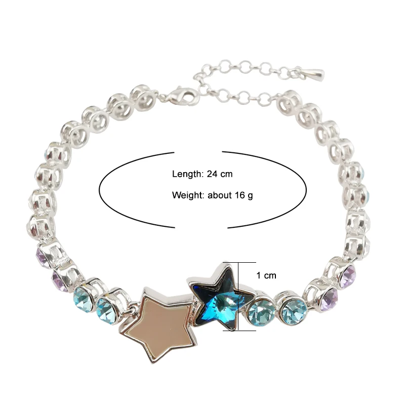 Wholesale Colorful Bracelet High Quality Natural Baker Pentagram Crystal Charm Bracelet, Picture
Wholesale Colorful Bracelet High Quality Natural Baker Pentagram Crystal Charm Bracelet, Picture