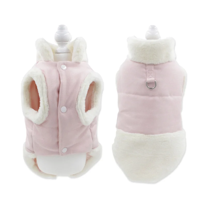 Wholesale Dog Clothes Puppy Harness Clothes Dog Winter Clothes Cotton Cat Sweater Dog Warm Vest With Leash Ring, 3 colors
Wholesale Dog Clothes Puppy Harness Clothes Dog Winter Clothes Cotton Cat Sweater Dog Warm Vest With Leash Ring, 3 colors