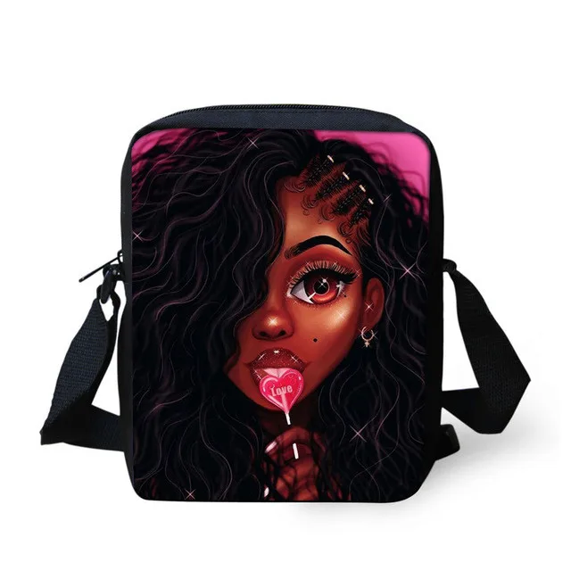Small Messenger Bags Women African American Black Art Girls Shoulder Crossbody Bag Ladies Mini Handbags Kids Bag, Customized
Small Messenger Bags Women African American Black Art Girls Shoulder Crossbody Bag Ladies Mini Handbags Kids Bag, Customized
