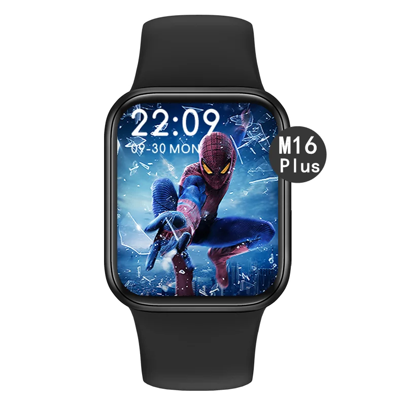 2021 Smartwatch 1.75 Full Touch Screen Reloj Series 6 BT Call Smart Split Screen Display Smart Watch M16 plus smart watch t500
2021 Smartwatch 1.75 Full Touch Screen Reloj Series 6 BT Call Smart Split Screen Display Smart Watch M16 plus smart watch t500