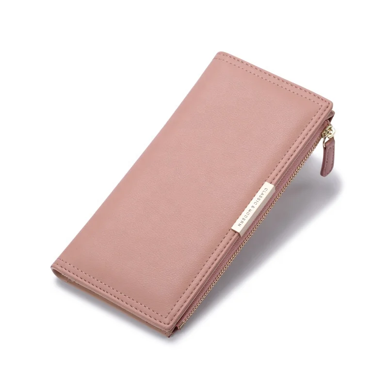 Factory Wholesale Custom Wallet For Women Fashion Long Card Holder Zipper Slim Women Tailian Leather Wallet
Factory Wholesale Custom Wallet For Women Fashion Long Card Holder Zipper Slim Women Tailian Leather Wallet