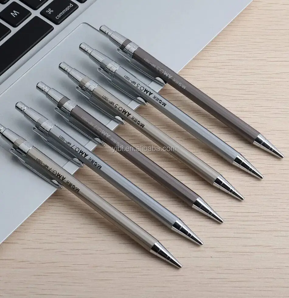 wholesale custom logo promotion full metallic mechanical pencil