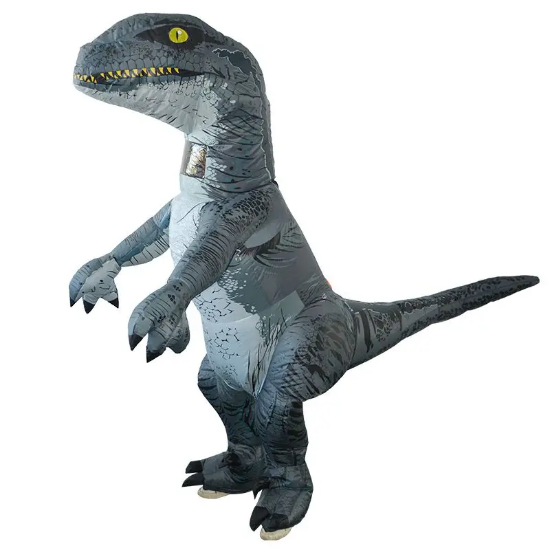 Velociraptor Dinosaur Inflatable Costume Halloween Xmas Cosplay Costume for Adult 
Velociraptor Dinosaur Inflatable Costume Halloween Xmas Cosplay Costume for Adult