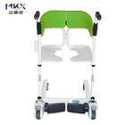 Factory Direct Sell Steel Manual Mobility Wheelchair Transfer Chair for Elderly and Disabled