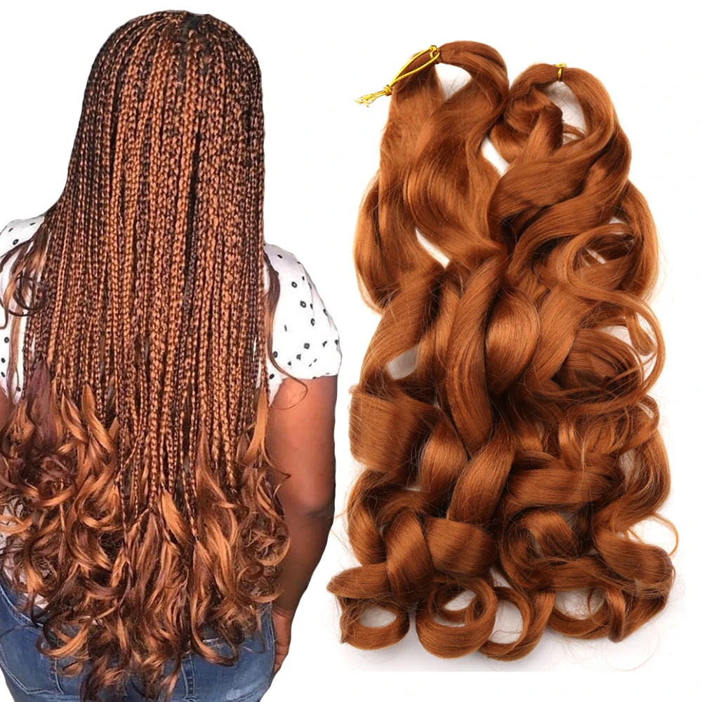 African Curly Attachment Spiral Braid Hair Wavy French Curly Braiding Hair Spiral Curly Hair Braid, Per color and 2 color more than 15 colors available
African Curly Attachment Spiral Braid Hair Wavy French Curly Braiding Hair Spiral Curly Hair Braid, Per color and 2 color more than 15 colors available