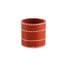 2020 silicon hose rubber winding process silicone duct hose customized color air cooler hose
