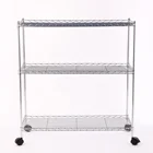 2 tiers 3 tiers 4 tiers stainless steel kitchen used storage rack shelf steel racks save space bathroom