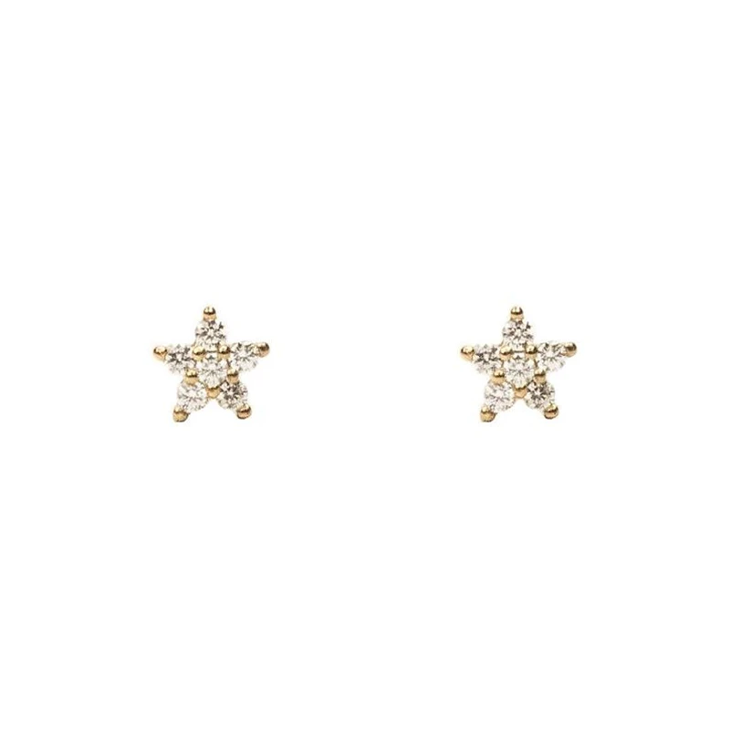 CANNER Fashion Women Jewelry 925 Sterling Silver Mini Small Star Zircon Stud Earrings For Woman
CANNER Fashion Women Jewelry 925 Sterling Silver Mini Small Star Zircon Stud Earrings For Woman